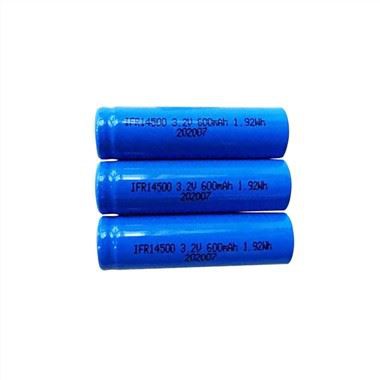 14500 3 Cella batteria LiFePO4 .2V600mAh